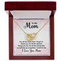 To My Mom| Interlocking Hearts Necklace