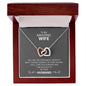 My Wife | You're Amazing - Interlocking Hearts necklace