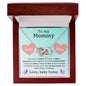 To My Mommy Interlocking Heart Necklace