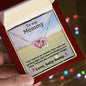 To My Mommy Interlocking Heart Necklace