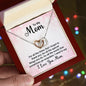 To My Mom| Interlocking Hearts Necklace