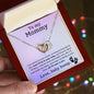 To My Mommy Interlocking Heart Necklace