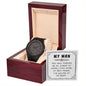 To My Man| Wooden Watch