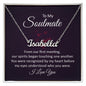 To My Soulmate| Name Necklace