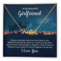 To My Beautiful Girlfriend| Name Necklace