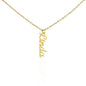 Vertical Name Necklace
