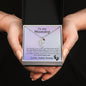 To My Mommy Engraved Baby Feet with Birthstone