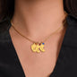 To My Mommy Engraved Baby Feet with Birthstone