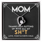 Mom Forever Love Necklace