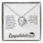 Graduation Forever Heart Necklace