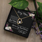 To My Mom Forever Love Necklace