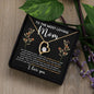 To The Most Loving Mom Forever Love Necklace