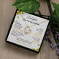 To My Daughter(Sunshine)| Forever Love Necklace