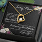 To My Mom Forever Love Necklace
