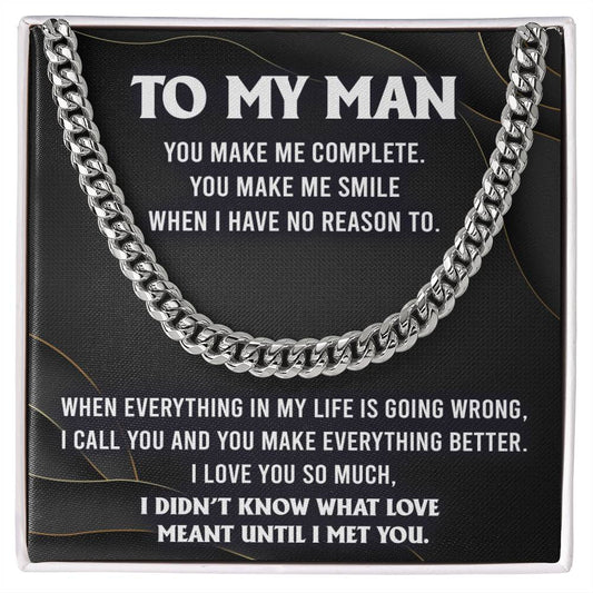 To My Man