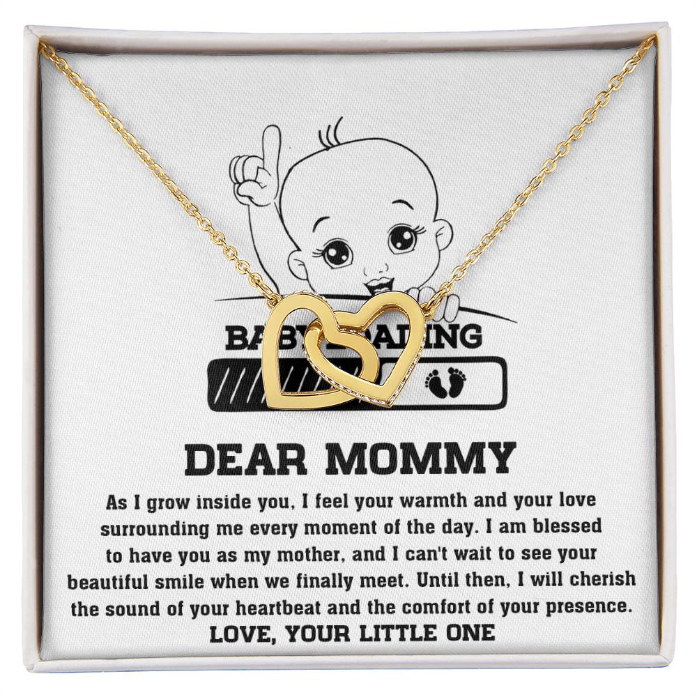 Dear Mommy Interlocking Hearts