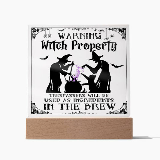 Warning Witch Property