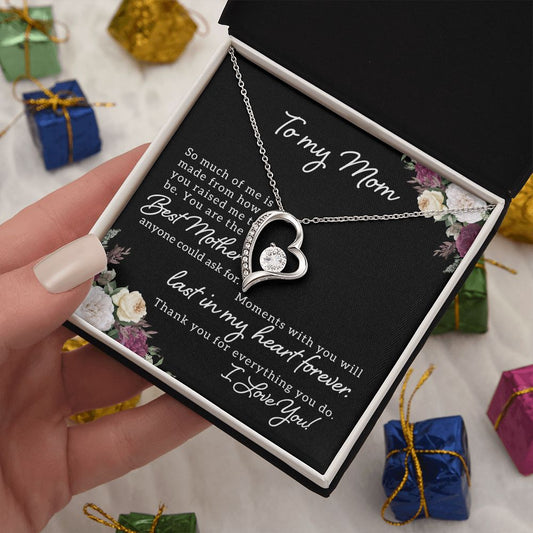 To My Mom Forever Love Necklace