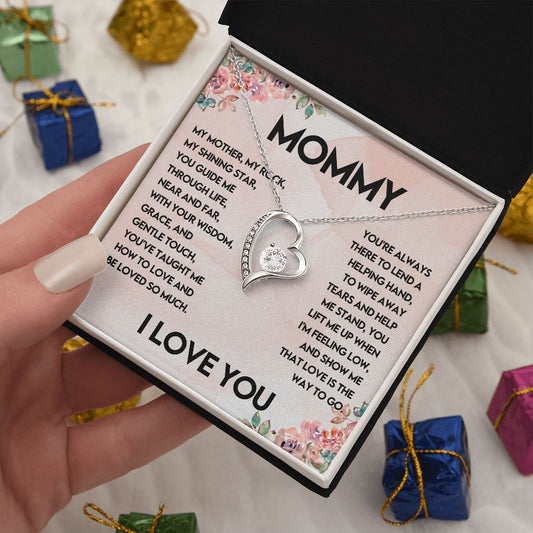 Mommy Forever  Love Necklace